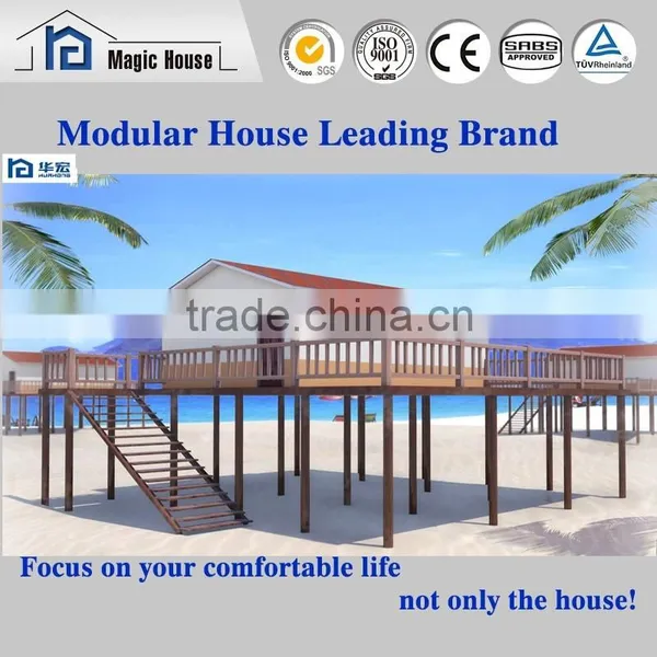 Cost-effective Safe Durable Light Steel Frame Structure Good Looking High Post Prefab Modular House