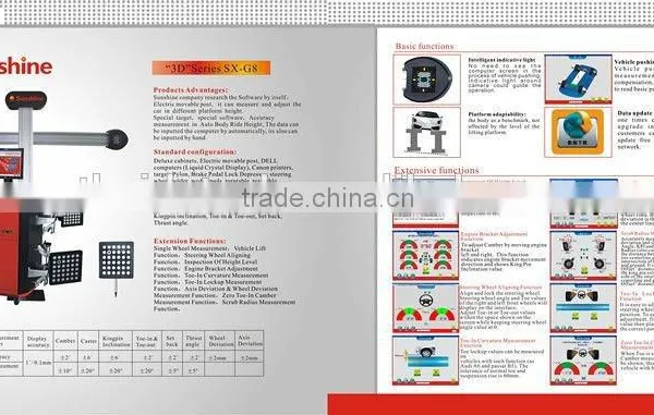 S-F8 SUNSHINE Brand 3d Car Wheel Alignment Machine photo-4