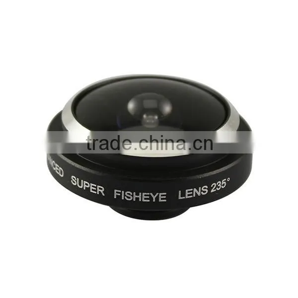 Detachable Circle Clip 235 Degree 0.4x Super Fisheye Lens for Smart Phone IPhone 6 Ipad Samsung Galaxy S6 photo-6