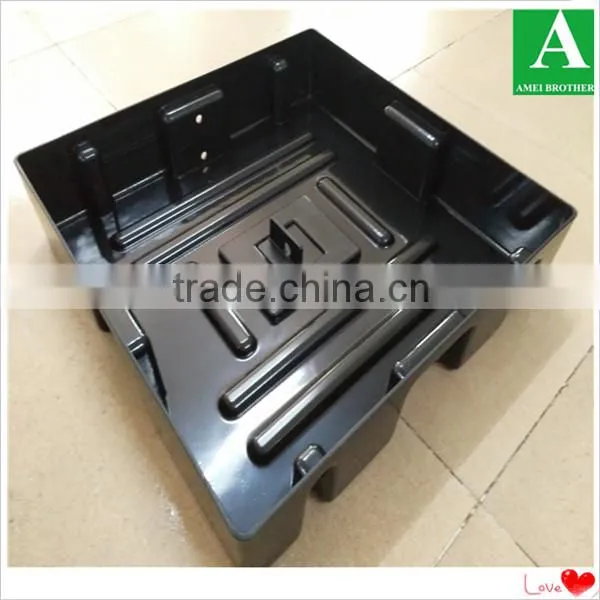 ABS Material Plastic Thick Black Vacuum Forming Back Shell photo-5