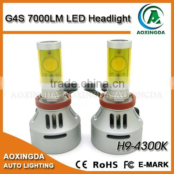 4S 7000LM H9 High Intense LED Headlight Upgrade photo-2