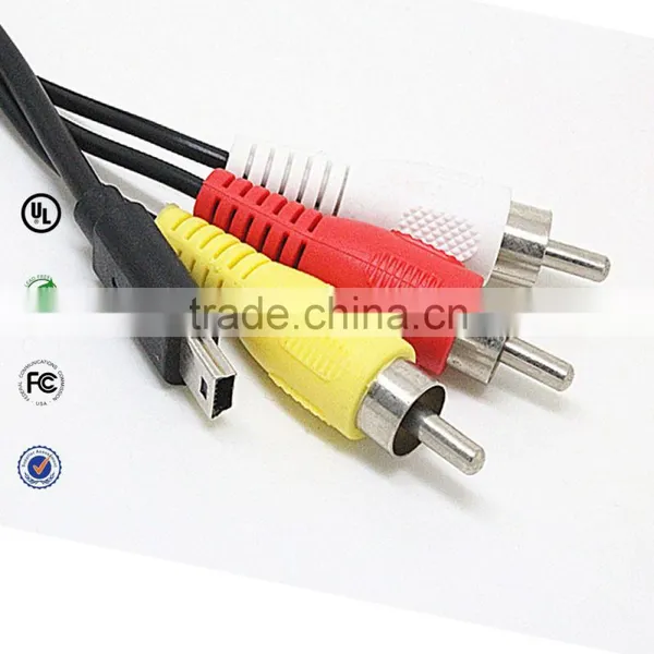 Best Price DVD Player Application Mini Usb to Rca Cable photo-2