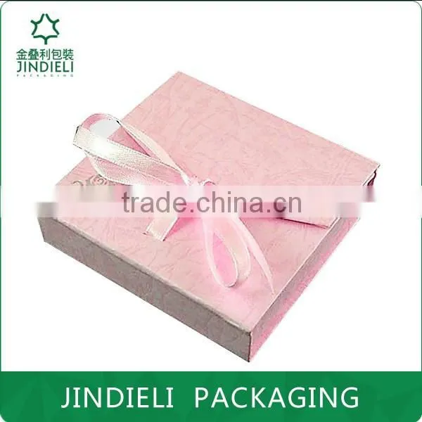 Pink Lanimation Cardboard Wholesale Jewelry Packaging Box photo-2
