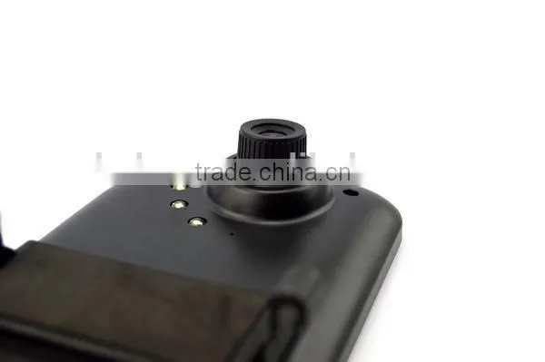 Supplier 5" TFT LCD Screen Night Vistion Dual Cams Rearview Mirror HD Car DVR photo-4