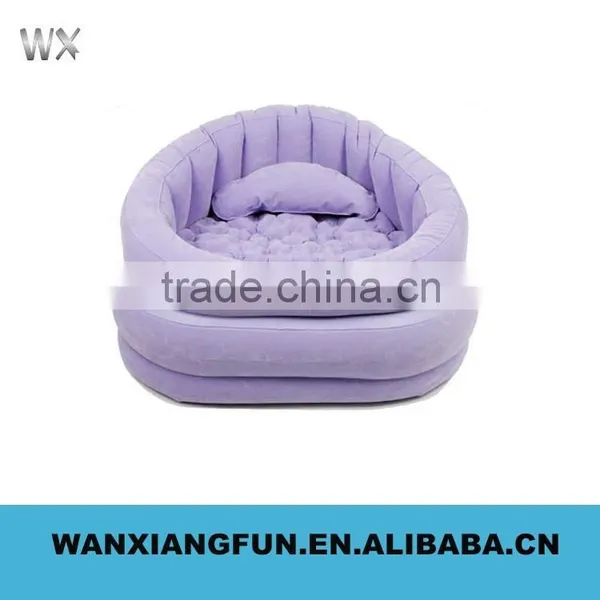 Inflatable Flocking Lounge Sofa Set Furniture,modern Inflatable Indoor Sofa Combination photo-6