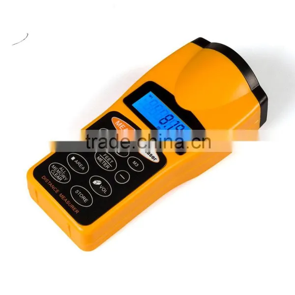Rangefinder 18m/60ft Measurer Area Laser Pointer LCD Ultrasonic Distance Meter photo-3