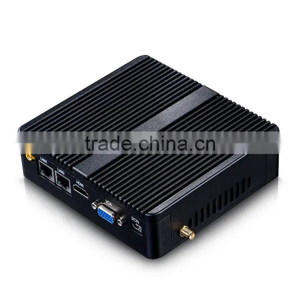 Pentium 3805U MINI PC Dual Lan 2G RAM 64G SSD Haswell Barebone Computer With VGA,Support Msata +2.5inch Hdd MINI PC SSD photo-2