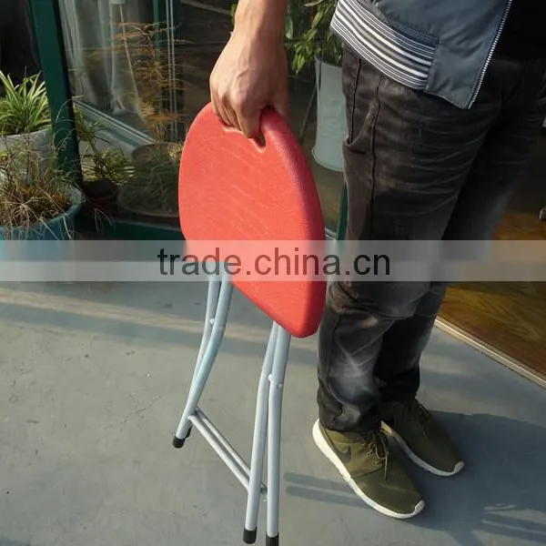 Strong and Durable Triangle Top Portable Metal Foot Stool photo-2
