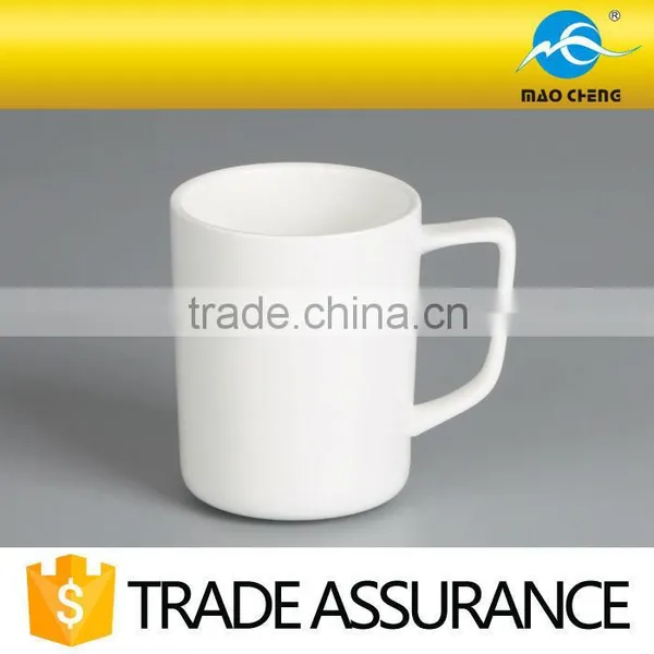 2015 Best Selling White Ceramic Mug With Wooden Lid Quality Choice photo-2