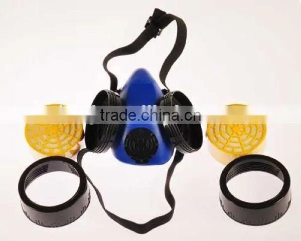 2016 CE Double Filter Face Gas Mask, Disposable Face Mask, Face Mask Manufacturer,portable Respirator, Half Face Respirator photo-6