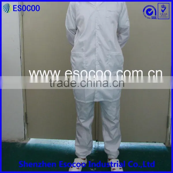 China Supplier ESD Cleanroom Suit in Lint Free Work Shop photo-3