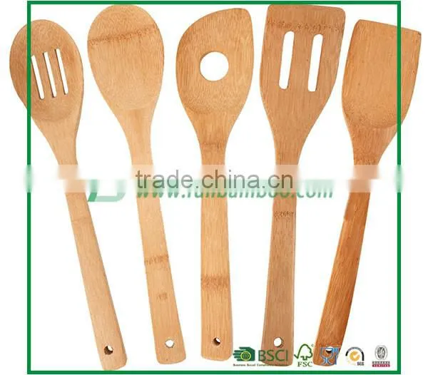 FB1-5075 Bamboo Kitchen Utensil Set, Bamboo Kitchen Utensils photo-4