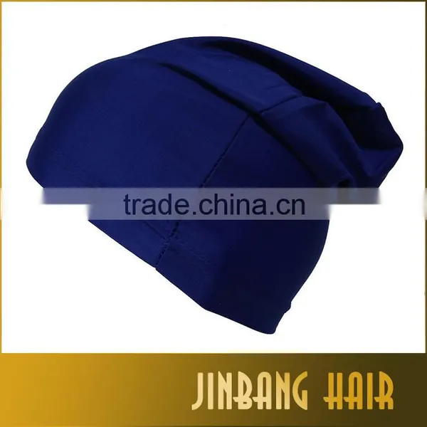 2016 Hot Selling Stretch Spandex Dome Cap Net Dome Cap Black Color Wig Cap photo-3