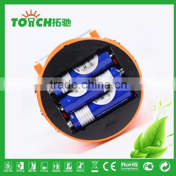 Orange Color Solar Lantern New Design Rechargeable Camping Light High Power Tent Lamp Ball Bulb Torch photo-5