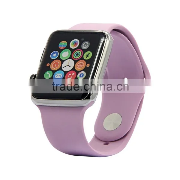Silicone Band For Apple Watch 42mm/38mm Silicone Band With Connector Adapter photo-5