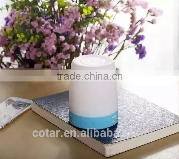 2016 AJ99 New Portable Wireless CH285 Bluetooth Speaker With Led Light,lamp Speaker Bluetooth photo-3