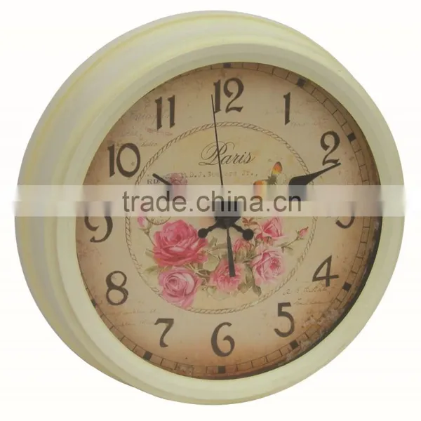 Retro Decorative Metal Wall Mounted Clock photo-2