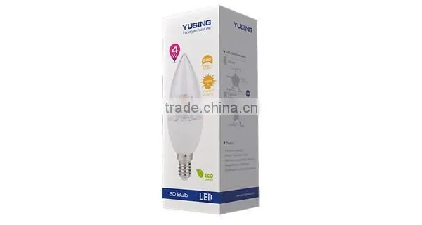 Hot Selling Pure White E14 LED Candle Bulb 3W LED Bulb Parts photo-4
