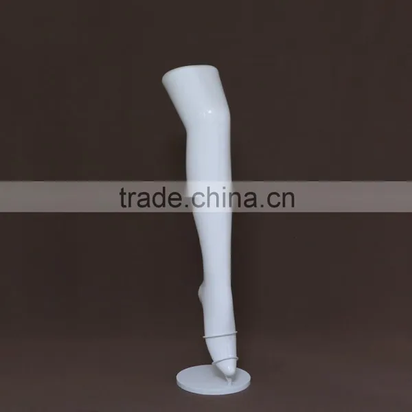 Plastic Tiptoed Female Feet/legs Mannequin Torso Leg for Socks Display photo-2