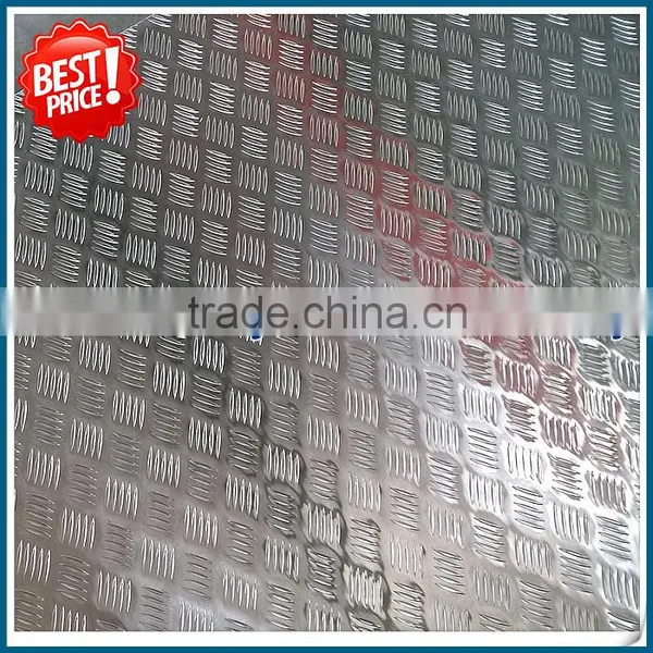 Anti-slip Aluminum Checker Sheet 3003 5052 5754 1050 photo-4