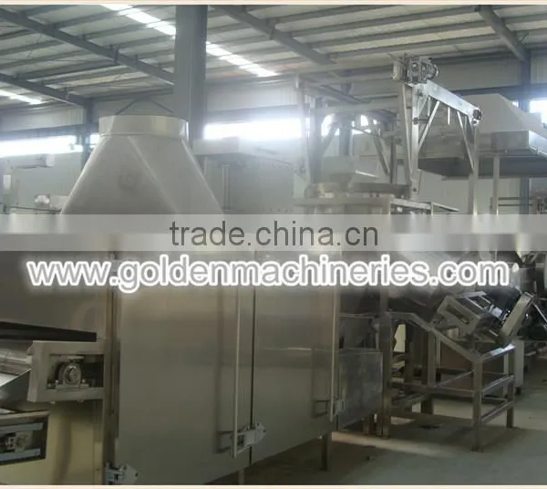 Advanced Automatic Peanut Frying Production Line High New Type Nut Fryer photo-2