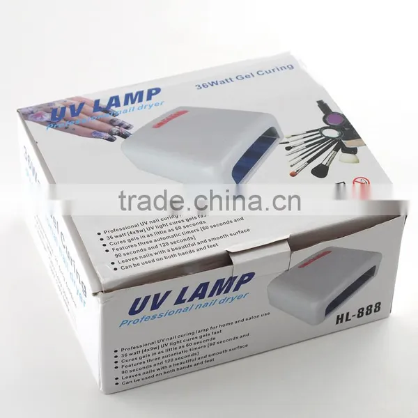 2016 Hot Sale Good Quality HL-888 36w Nail Gel uv Lamp photo-2