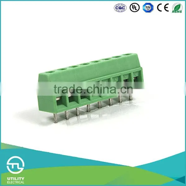 UTL New Products 2016 Plastic Male and Female Screw Terminal Block Brass Contact Terminal 0.14-1.5mm photo-3