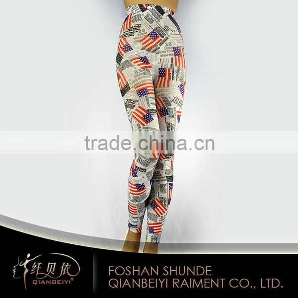 Oem Seamless Pantyhose Printed Leggins Fitness Nylon Leggings