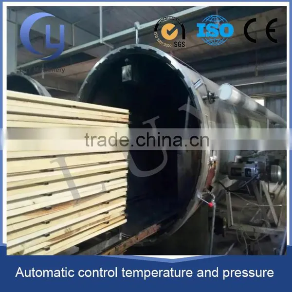 Enviroment Protection Thermally Modified Thermal Wood Autoclave Machines