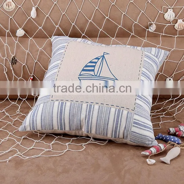 Plain Sailing Cushion Cover Sofa Cushion Wedge Pillow photo-4
