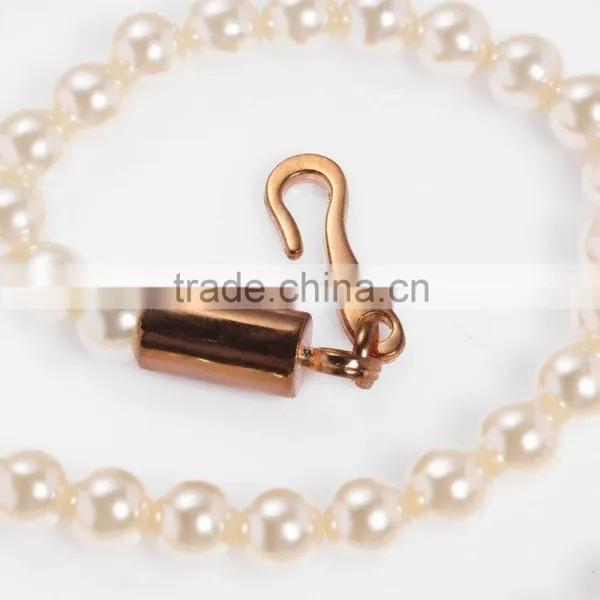 Charm Pearl Decorative Gold Metal Chain for Handbag photo-5
