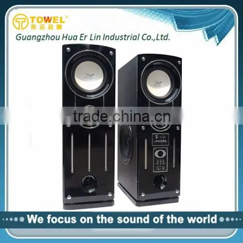 Factory direct selling super dj bass speaker line array speaker box 2.0 active speaker computer loudspeaker