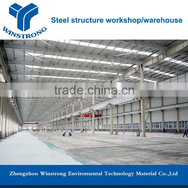 Steel Structure Factory Building, Light Weight Steel Warehouse photo-5