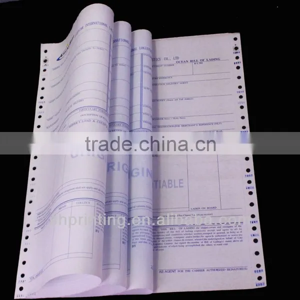 Continuous Form Paper Manufacturer Payslip