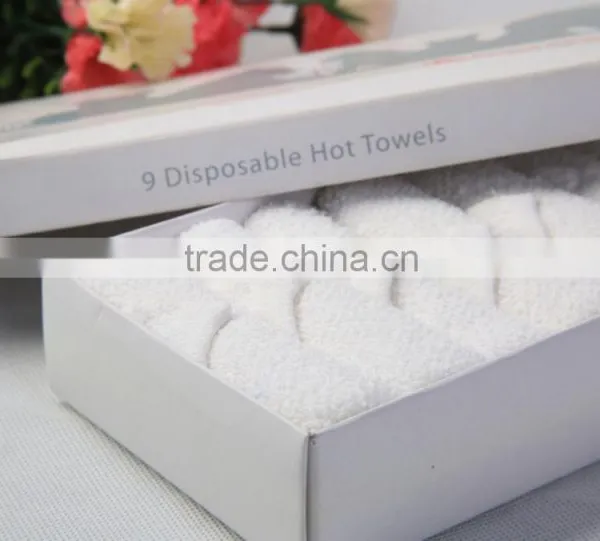 100% Cotton Hot and Cold Towels For Hotel And Airline Towel