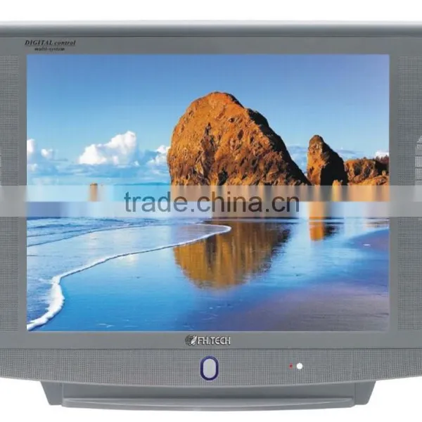 14inch 21 Inch Pure Flat Normal Flat Color Crt tv for Sale photo-3