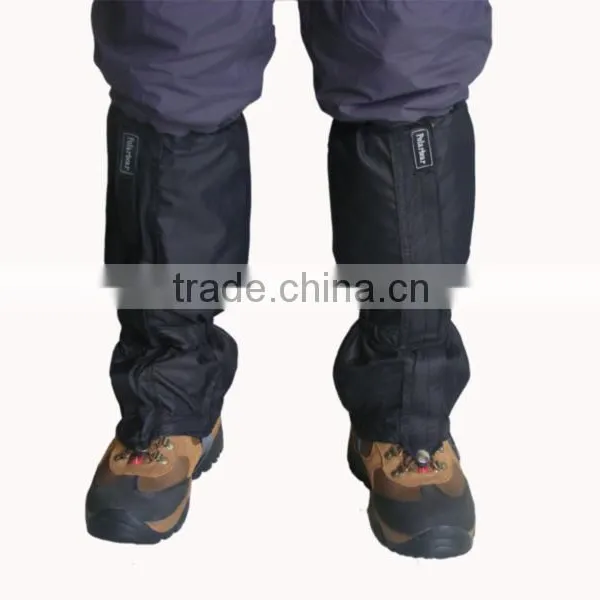 Black Waterproof Walking Hiking Gaiter Cover Climbing Hunting Snow Legging Gaiters Outdoor Equipment photo-5