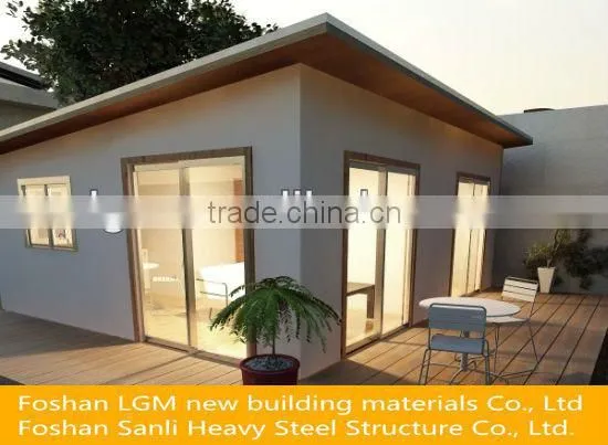 Low Cost Prefabricated Sandwich Panel Wall Cladding Light Steel Villa / Prefabricated Villa / Light Steel Modular Homes