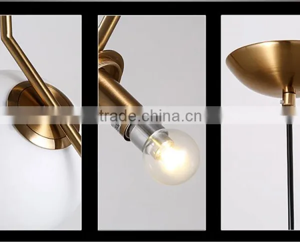 Global Round Metal Simple High Quality Chandelier Ceiling Lamp Ceiling Light photo-6