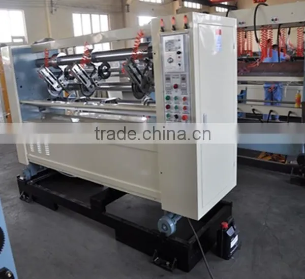 digital pizza box Full automatic thin blade slitter scorer machine/corrugated cardboard making equipmen