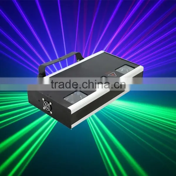 3 Head Rgb Multi Color Mini Laser Effect Portable Box dj Lighting photo-6