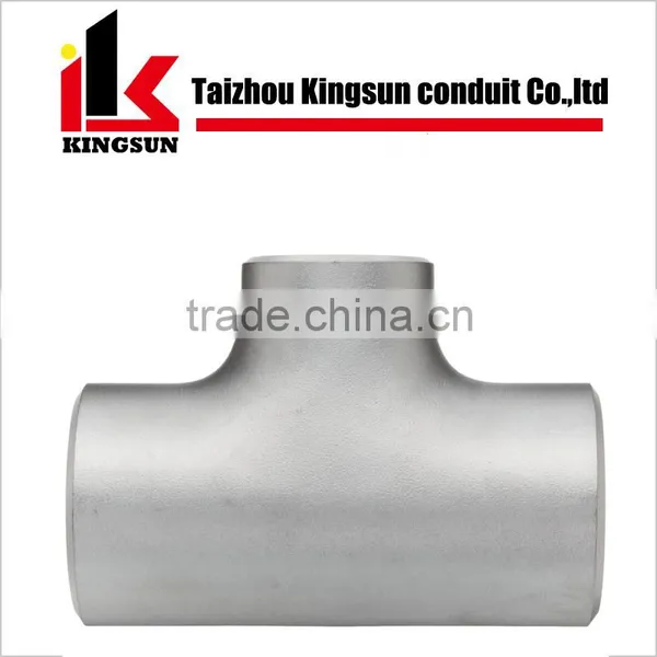 Stainless Steel 304 Water Supply Equal Straight Tee photo-4
