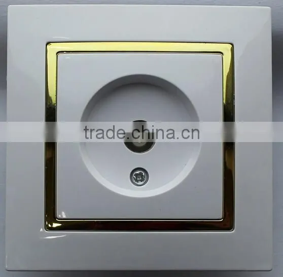 High Quality European ABS Shell Full Copper Conductor Flame-retarded Base Wall Switch Socket photo-2