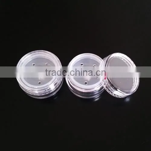 3g, 3ml PS Jar With 5 Holes Sifter photo-2