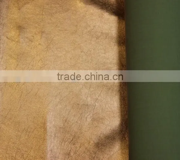 Metallic Foil Shoes PU Leather Popular in the South America Market photo-3