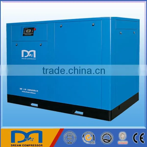 Stationary Oil Lubricated Industrial Electric Rotary Screw Air Compressor photo-5