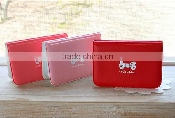 Women Cute Bowknot Business ID Credit Card Pocket Bag Wallet Holder photo-2