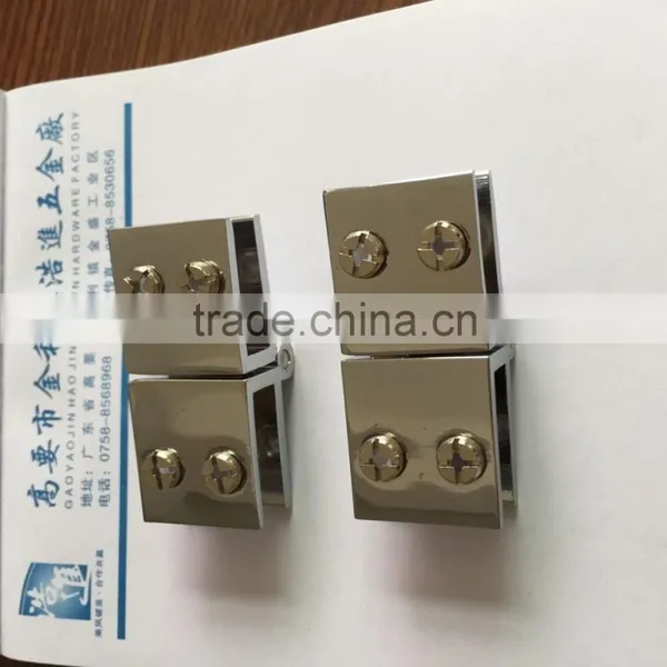 HJ-269 Made in China Glass Cabinet Hinge/Quality and Cheap Copper Glass Cabinet Hinge photo-5