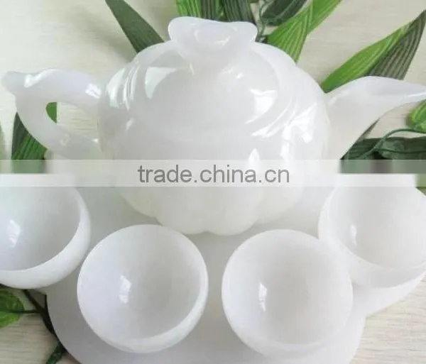White Crystal Marble Bowl Set for Gift photo-4