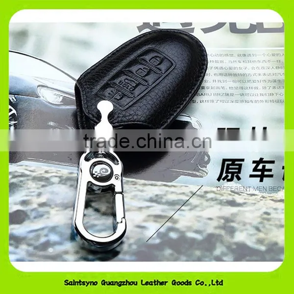 16673 Made in China Real Leather Compact Key Holder photo-2